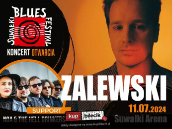 Suwałki Wydarzenie Koncert Koncert otwarcia SBF 2024 - Zalewski, support Noa & The Hell Drinkers (ES)